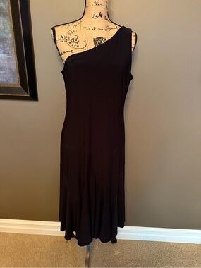 American Living One-Shoulder Black Dress